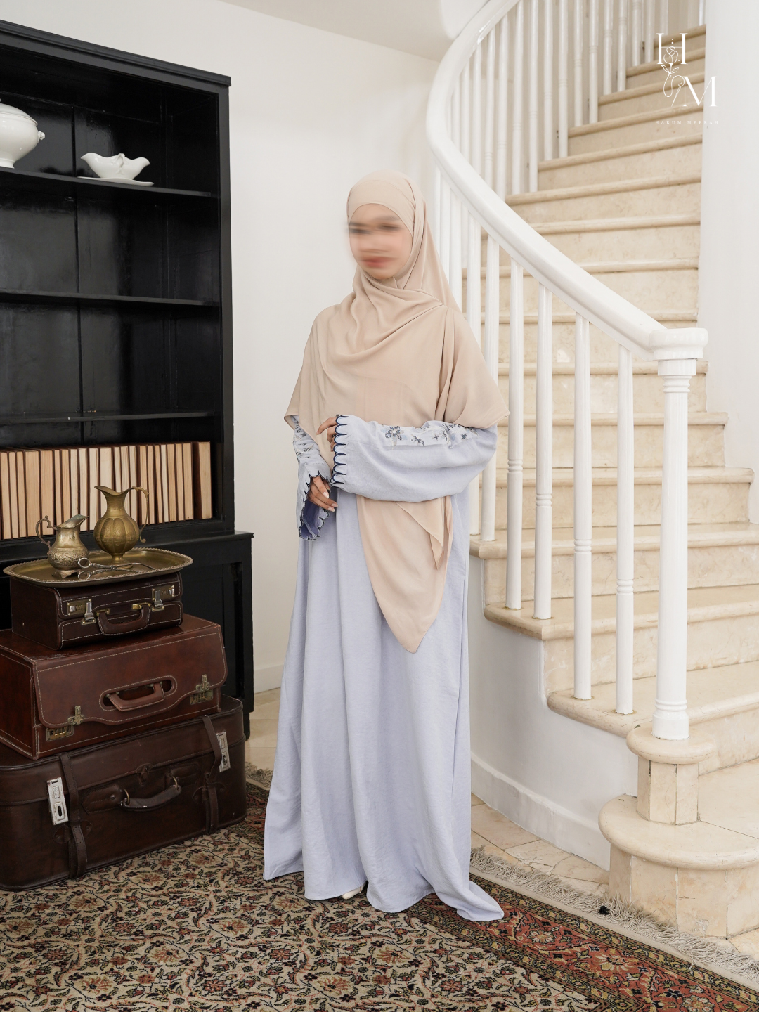 Soraya Dress - Powder Blue