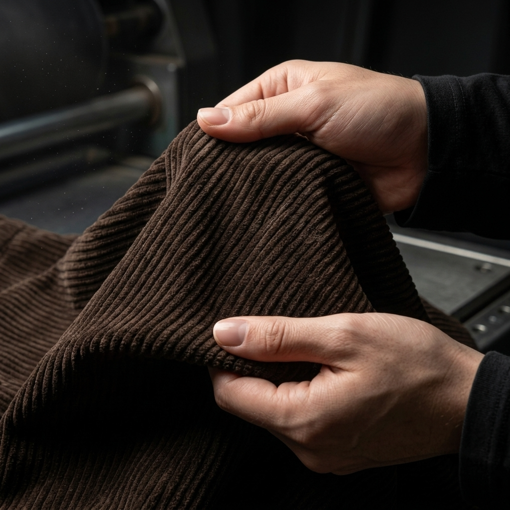 Celana Panjang Loose Baggy Corduroy Coklat Kopi