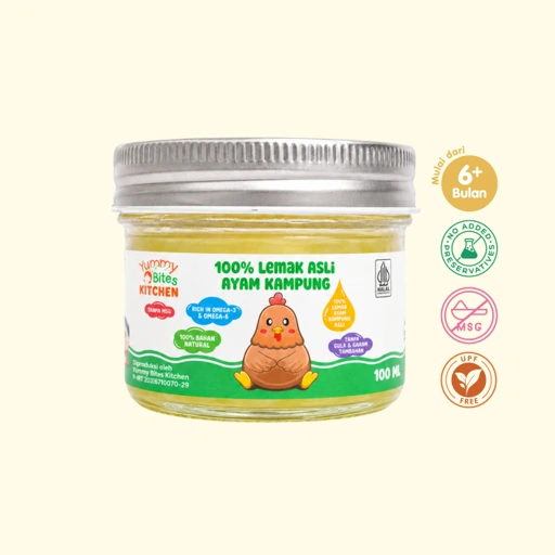 100% Lemak Ayam Kampung Asli | Pure Fat 