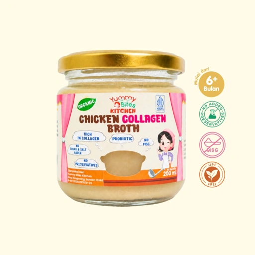 Kaldu Ayam Kolagen Organik Probiotik 