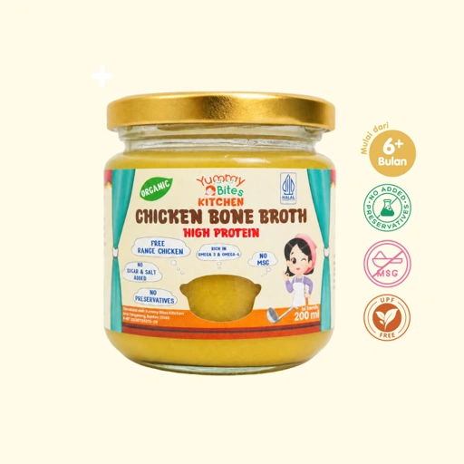 Kaldu Ayam Kampung Organik Probiotik - Tinggi Protein 