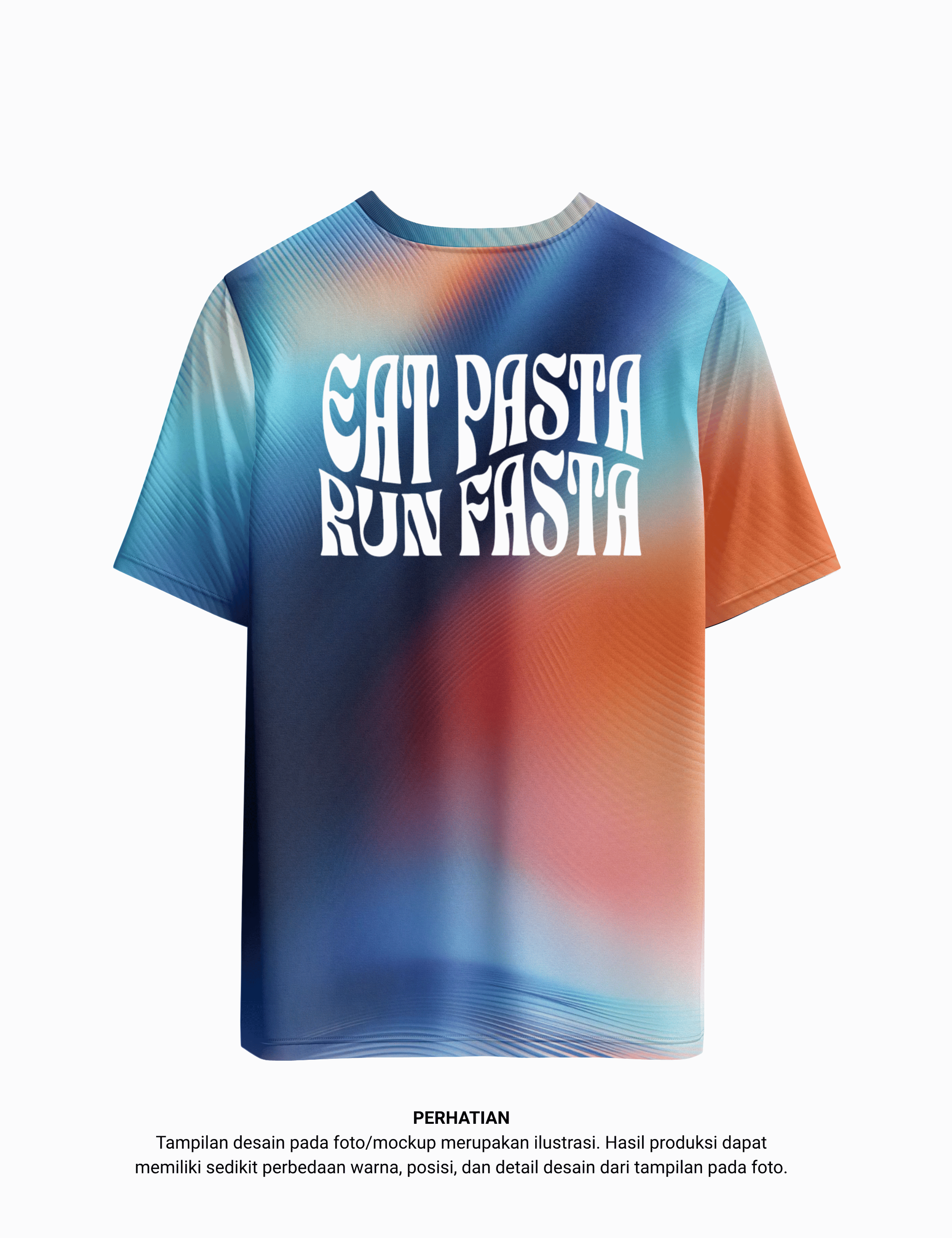 Running Shirt Eat Pasta Run Fasta