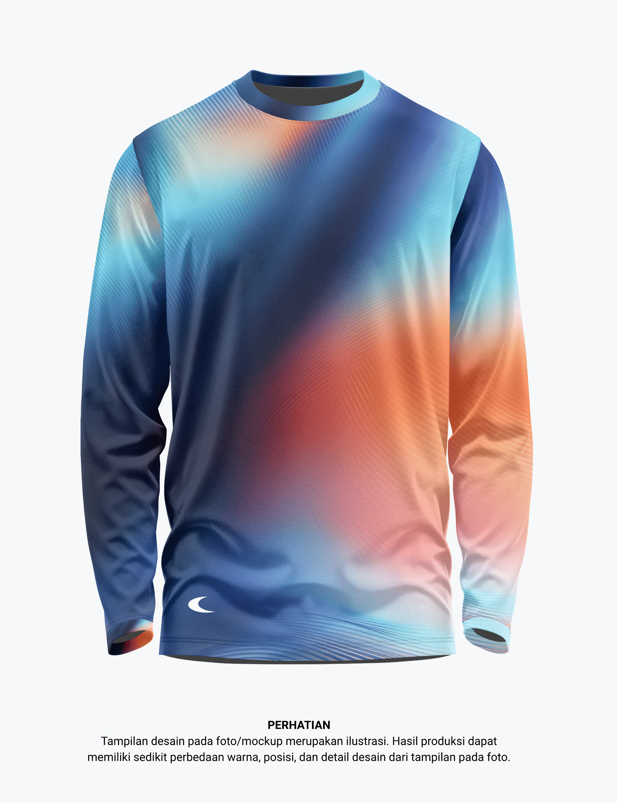 Long Sleeve Running Shirt Eat Pasta Run Fasta