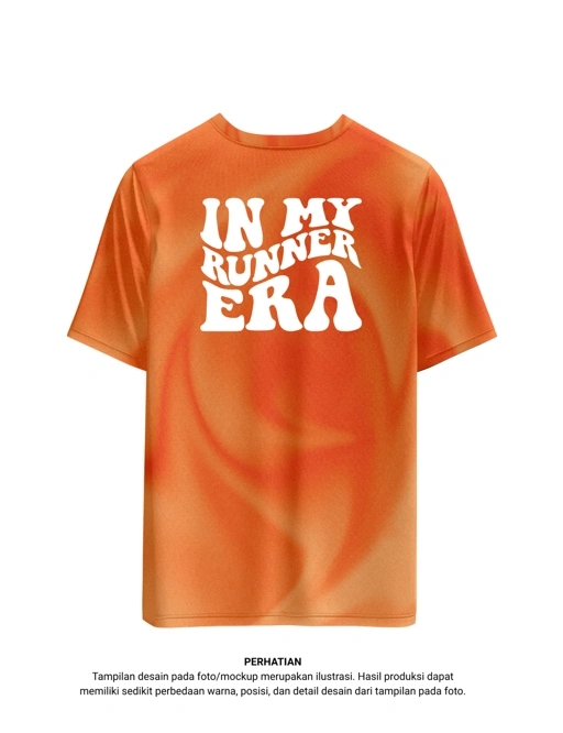 Running Shirt In My Runner Era | Orange