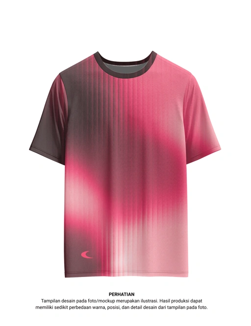 Running Shirt There Still So Much More | Gradient Merah