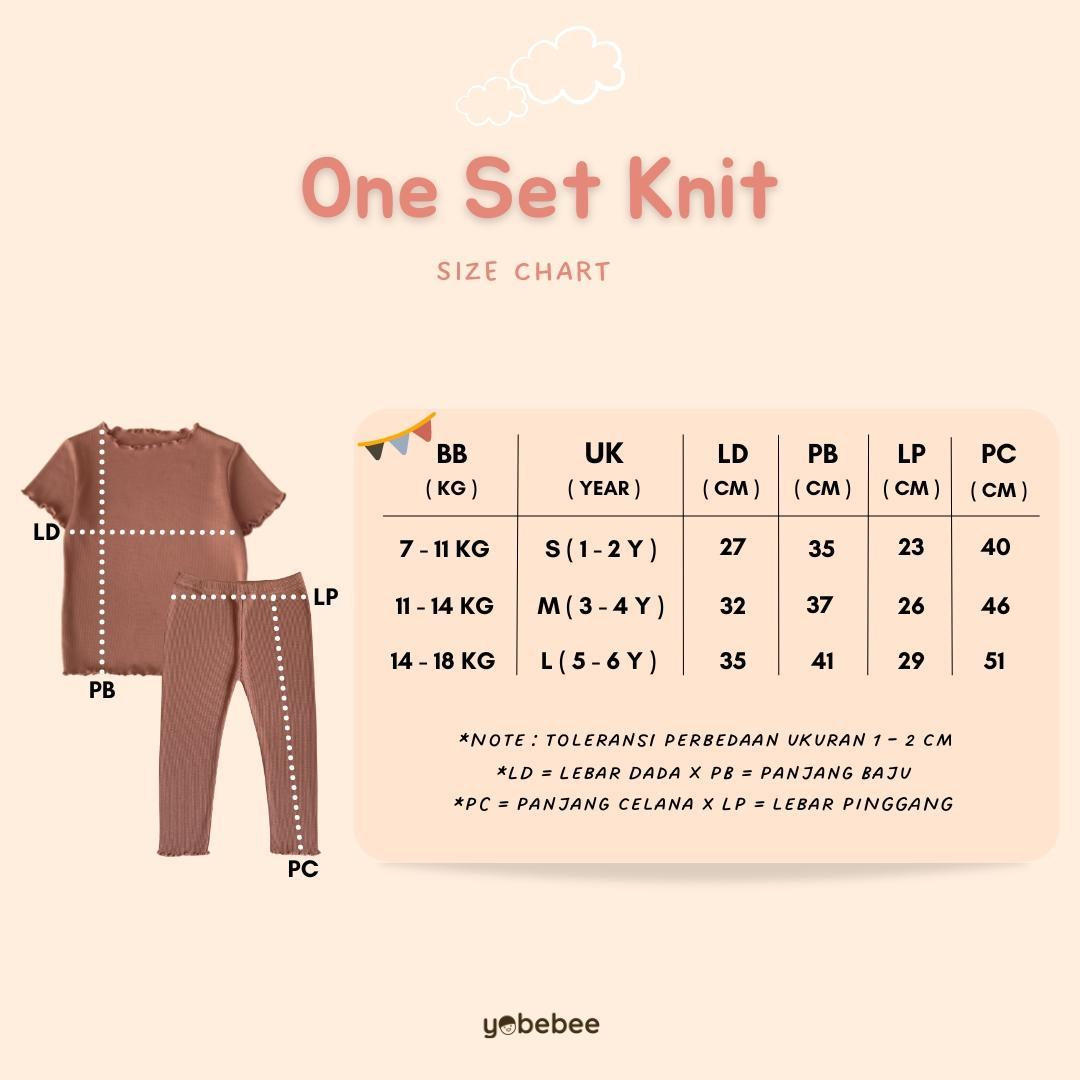 Setelan One Set Knit Anak