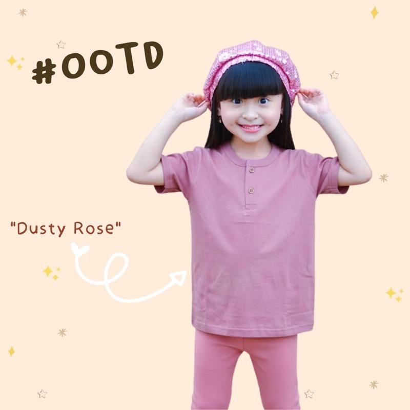 Atasan Kaos Basic Tee Anak Lengan Pendek