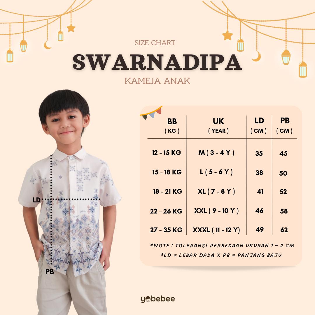 SWARNADIPA SERIES DENIM BLUE Family Set