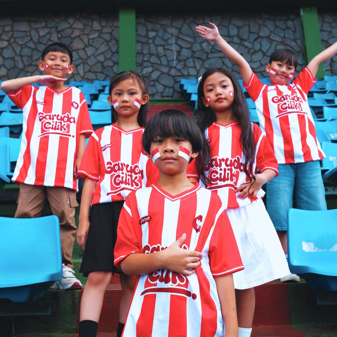 Atasan Garuda Cilik Jersey Anak