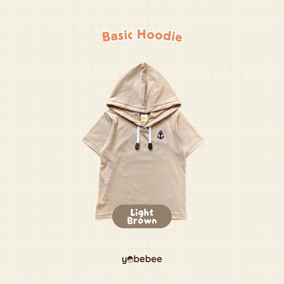Atasan Basic Hoodie Tee Anak