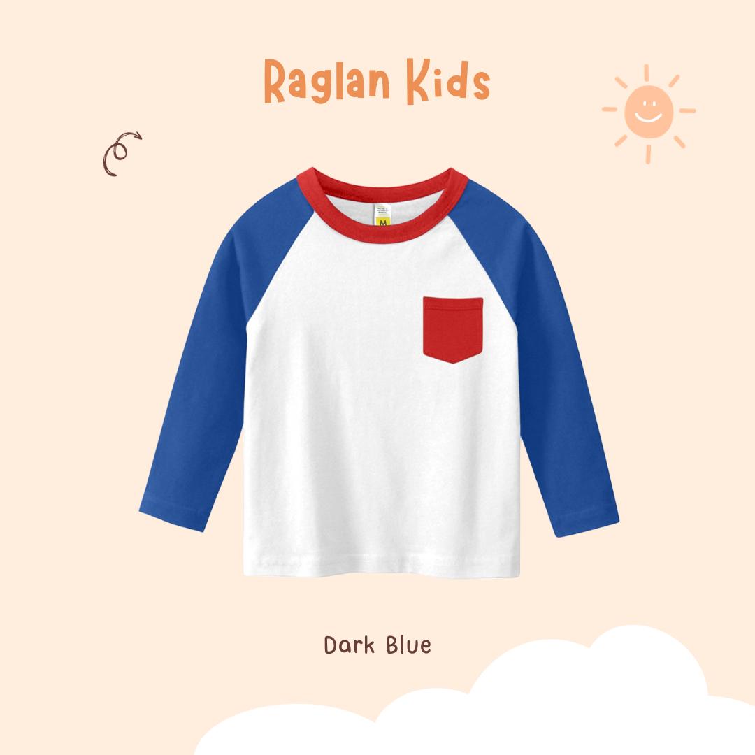 Atasan Kaos Raglan Anak