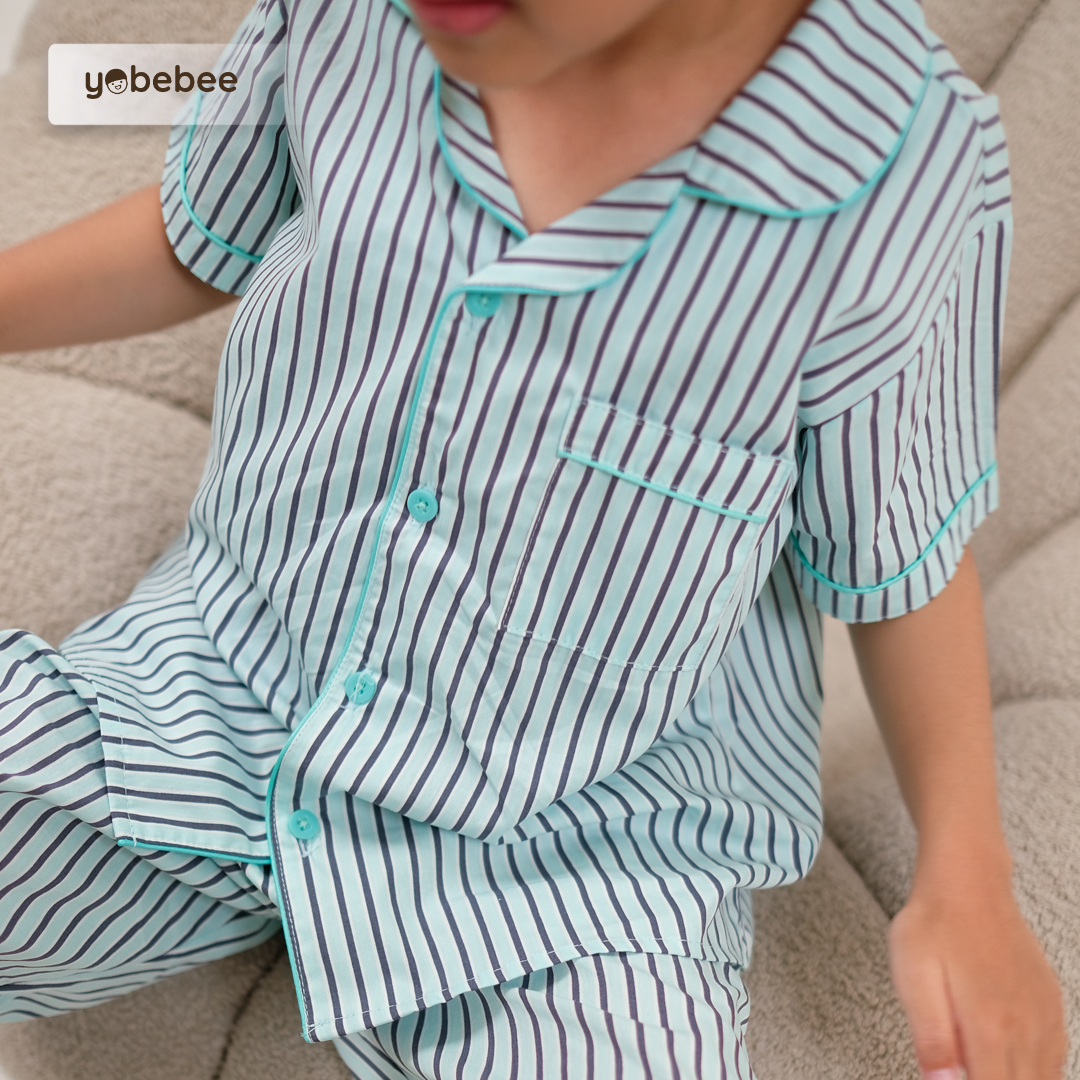 Aveline Stripe Piyama Anak