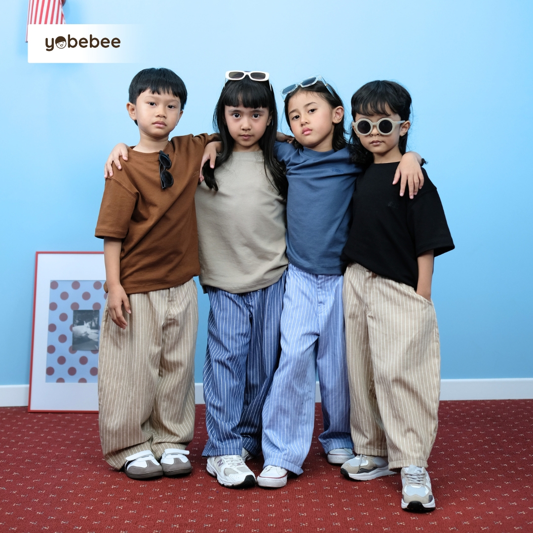 Celana Nino Barrel Pants Anak