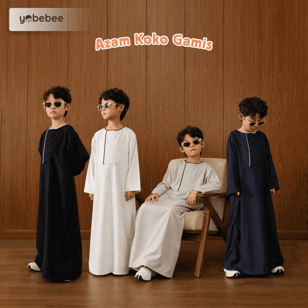 Baju Muslim Azam Koko Gamis Anak