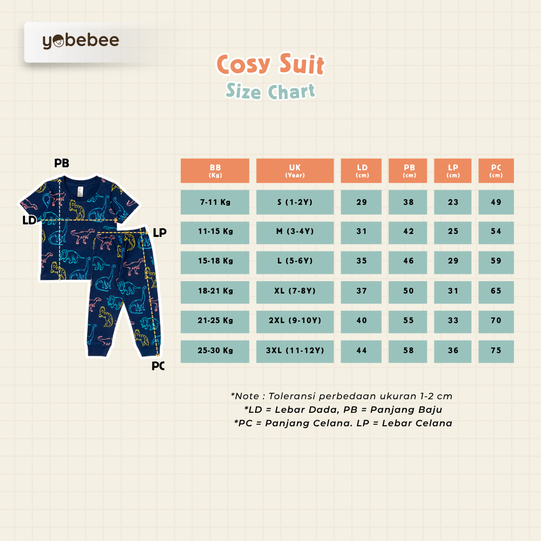 Setelan Cosy Suit Anak