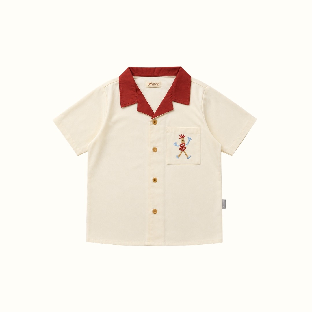 Elio Shirt Kemeja Bordir Anak