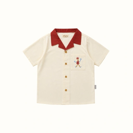 Elio Shirt Kemeja Bordir Anak