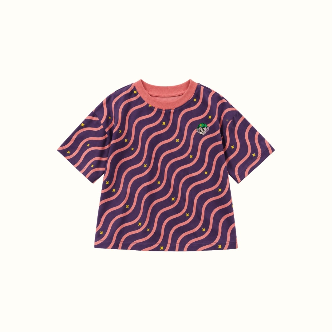 Atasan Theo Oversize Printed Tee Anak
