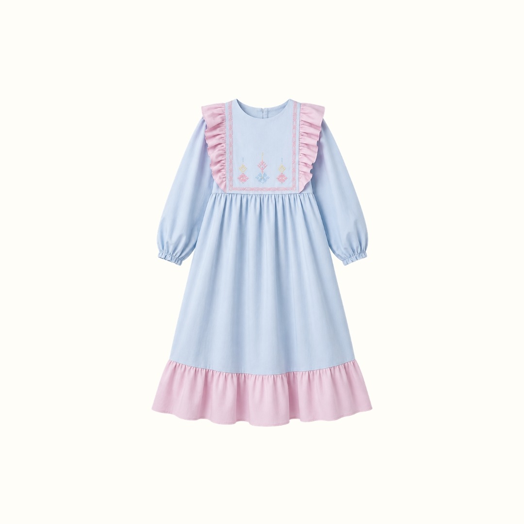 Baju Muslim Naura Dress Anak