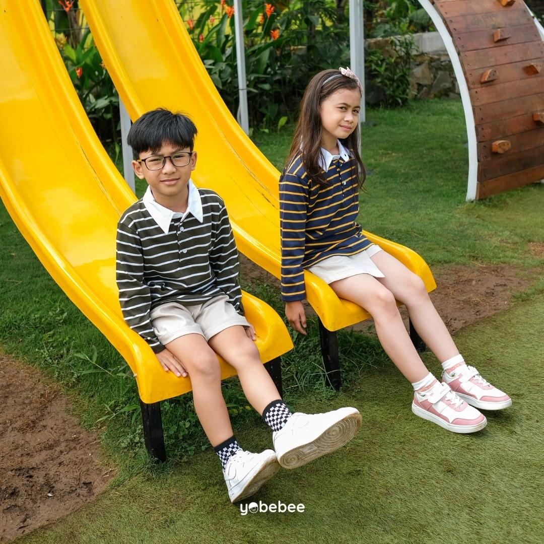 Atasan Levi Stripe Polo Tee Anak