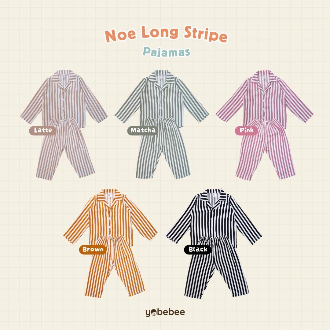Piyama Noe Long Stripe Pajamas Anak