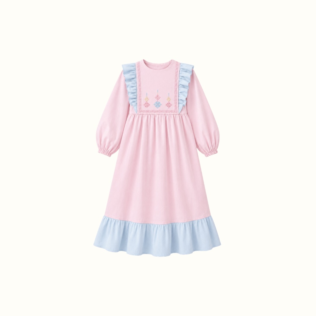 Baju Muslim Naura Dress Anak