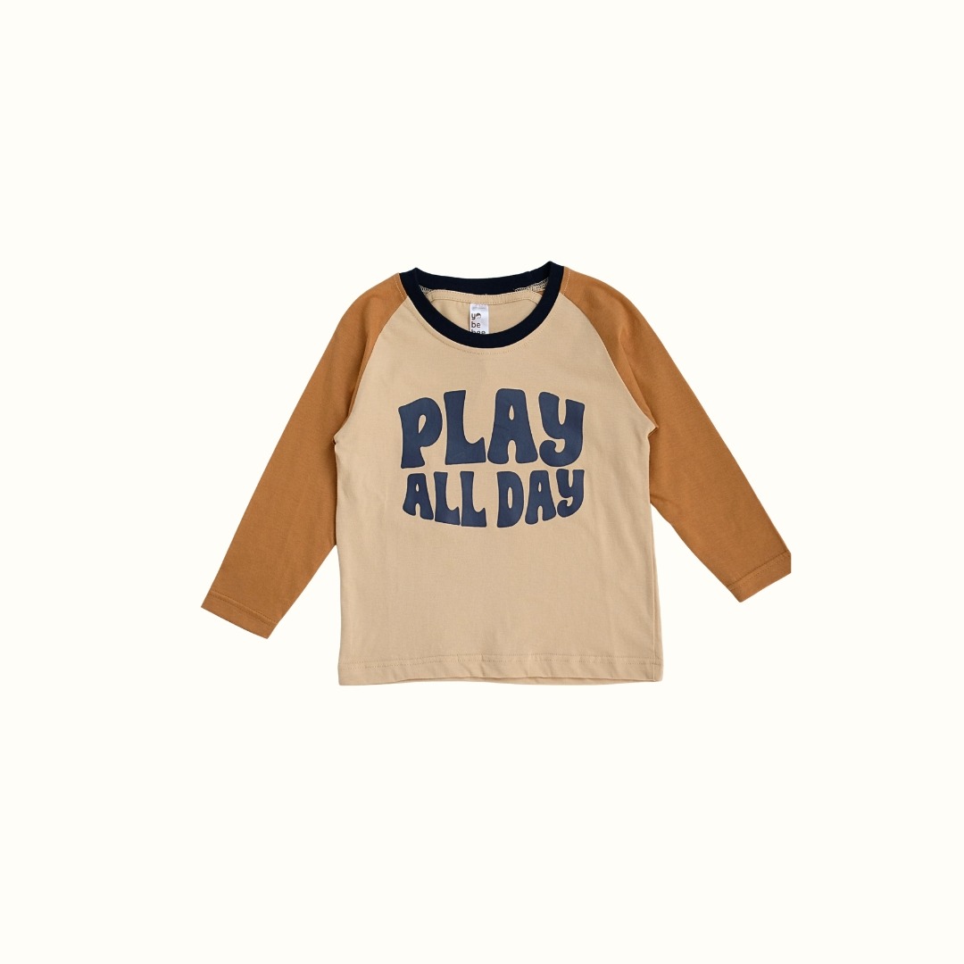 Atasan Play Series Raglan Tee Anak