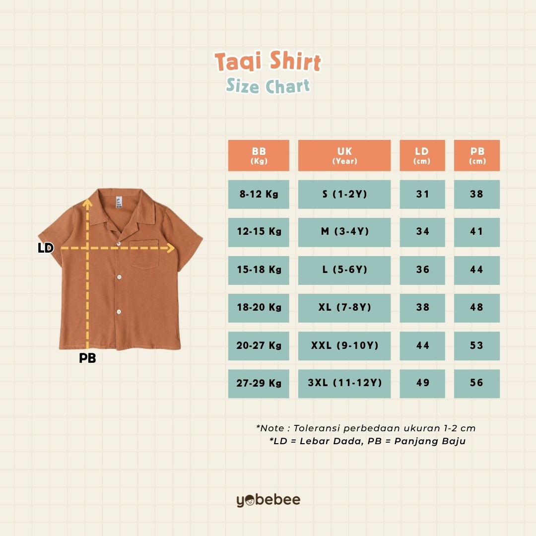 Taqi Rayon Shirt Kemeja Anak