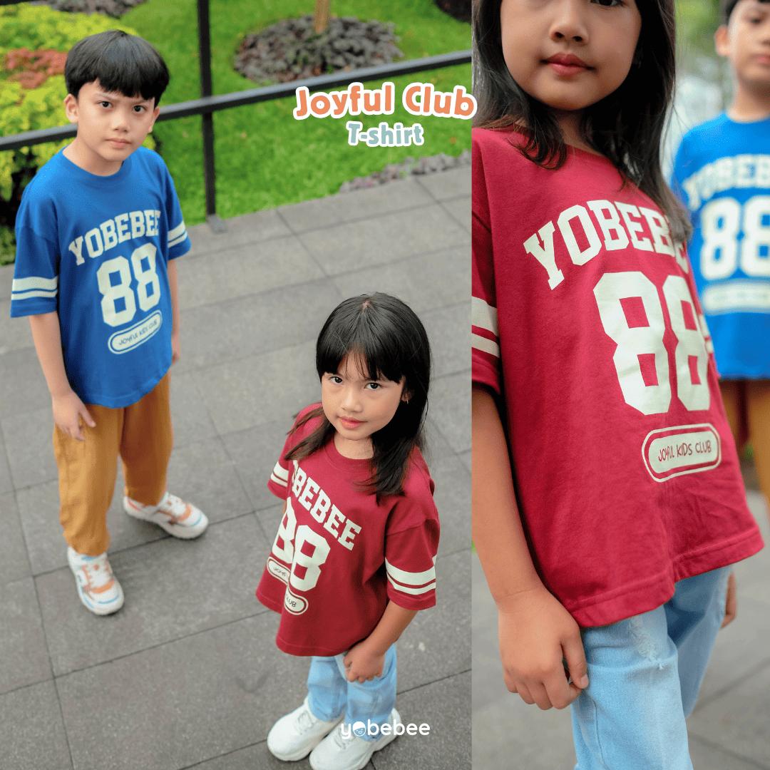 Atasan Joyful Club Oversize Tee Anak