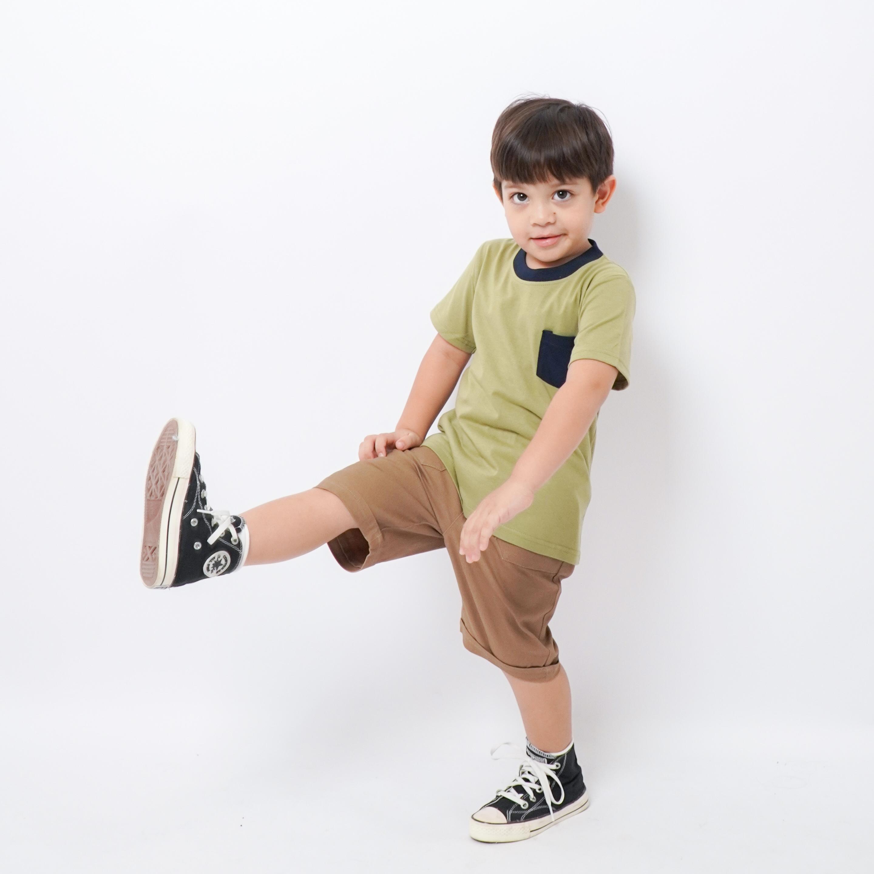 Atasan Kaos Austin Pocket Tee Anak