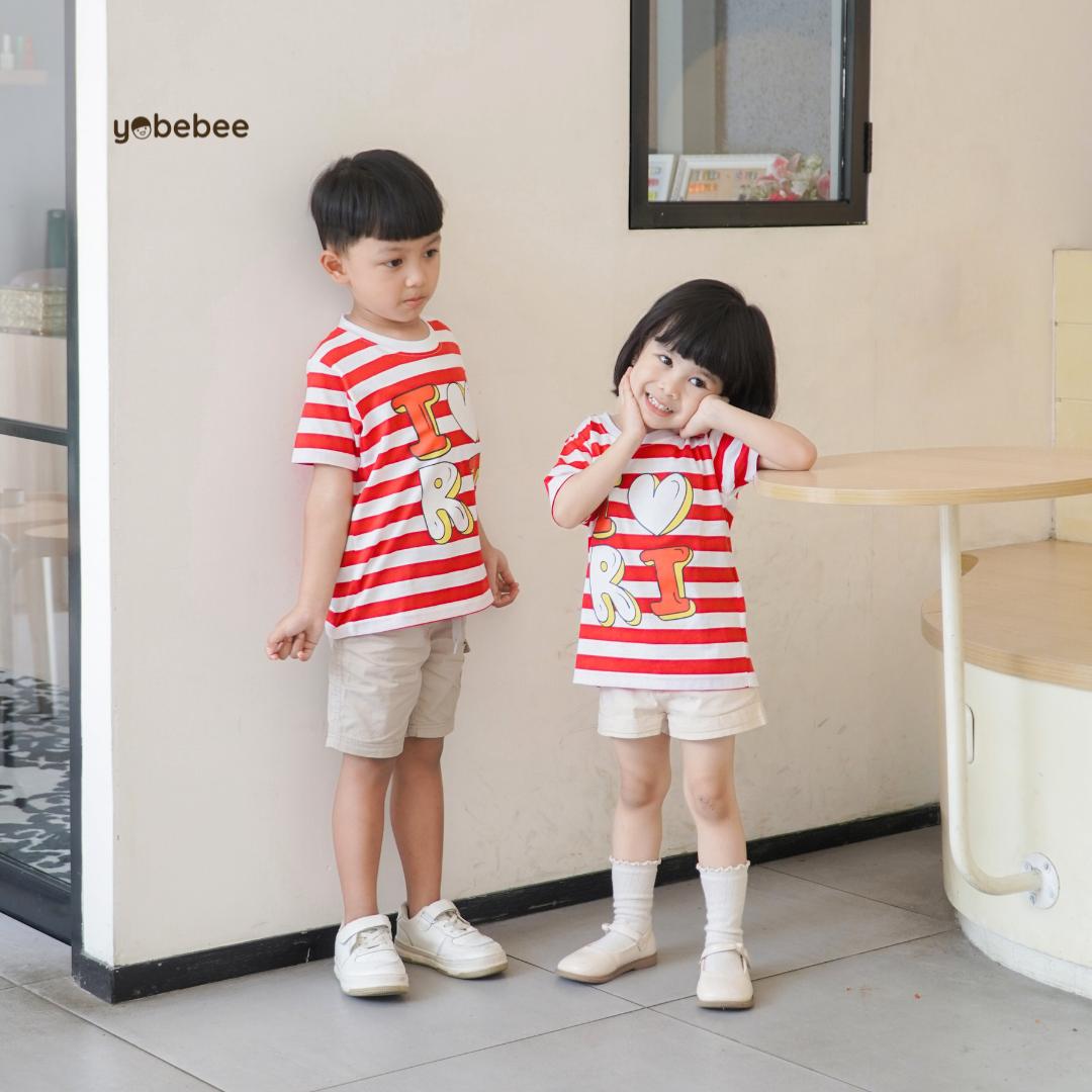 Atasan Kaos Merdeka Anak