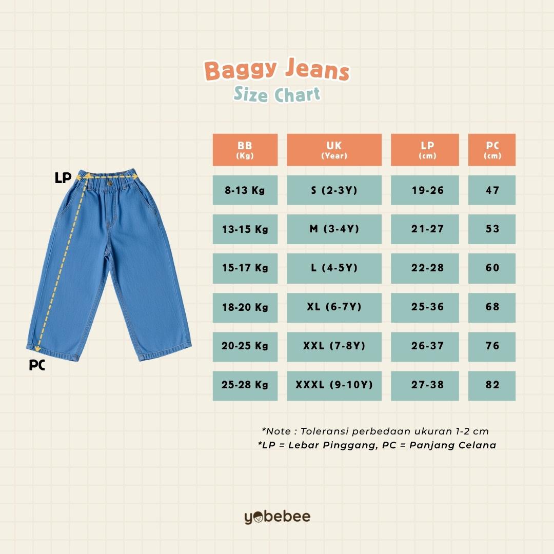 Celana Baggy Jeans Anak