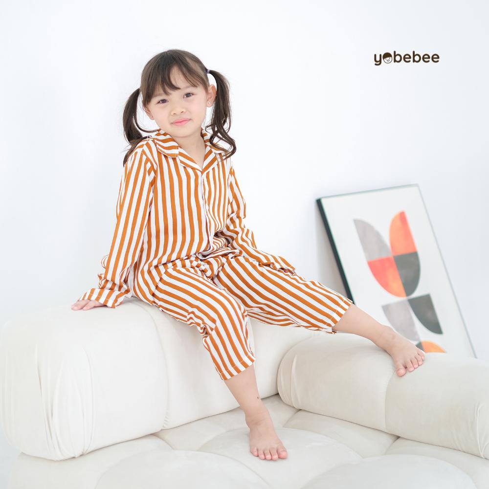 Piyama Noe Long Stripe Pajamas Anak