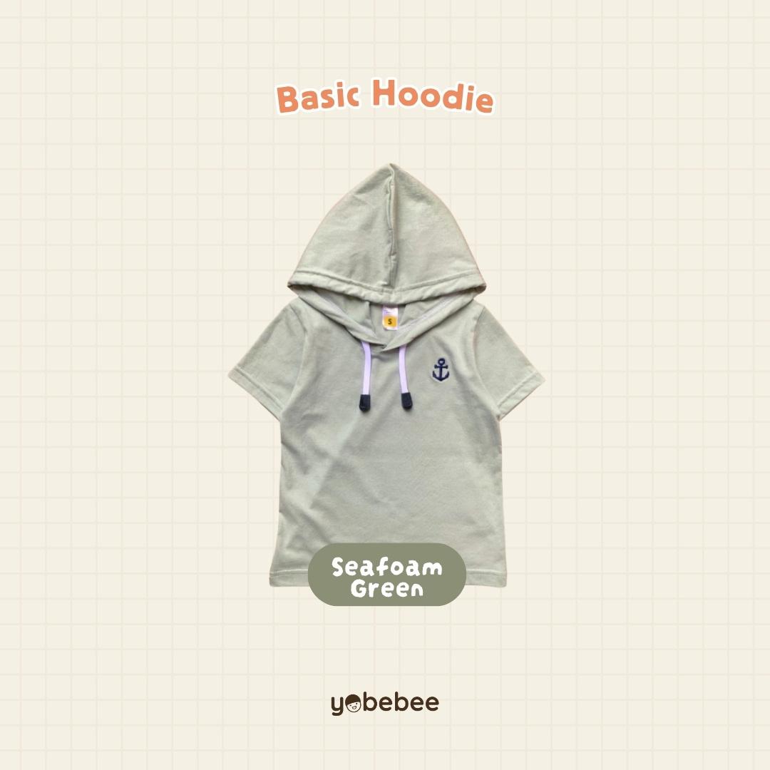Atasan Basic Hoodie Tee Anak