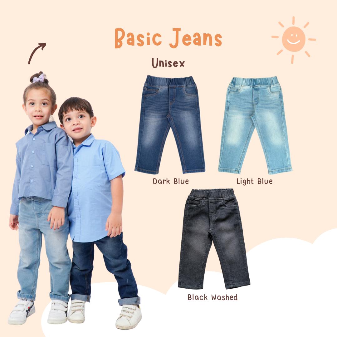 Celana Panjang Basic Jeans Anak