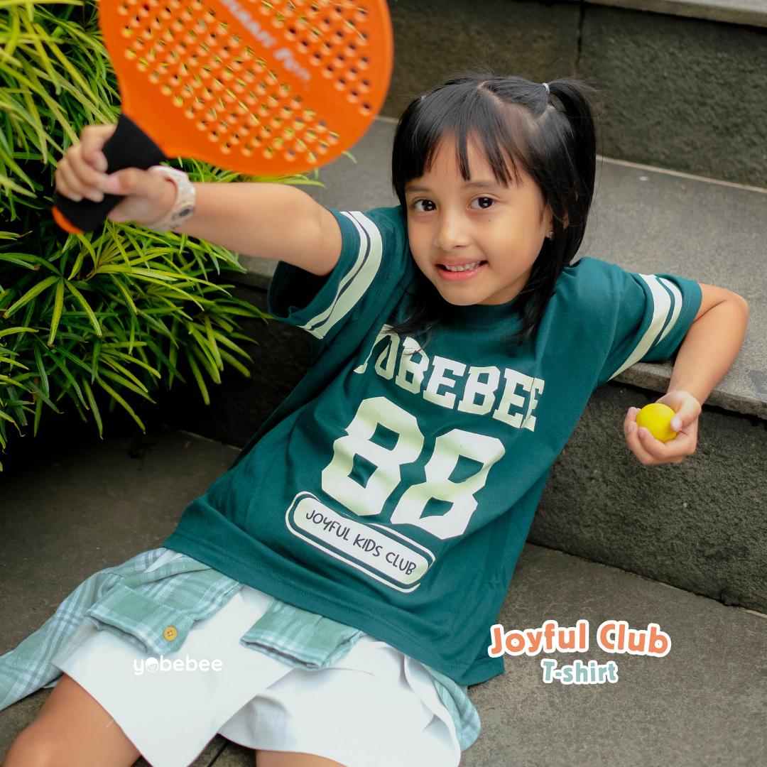 Atasan Joyful Club Oversize Tee Anak