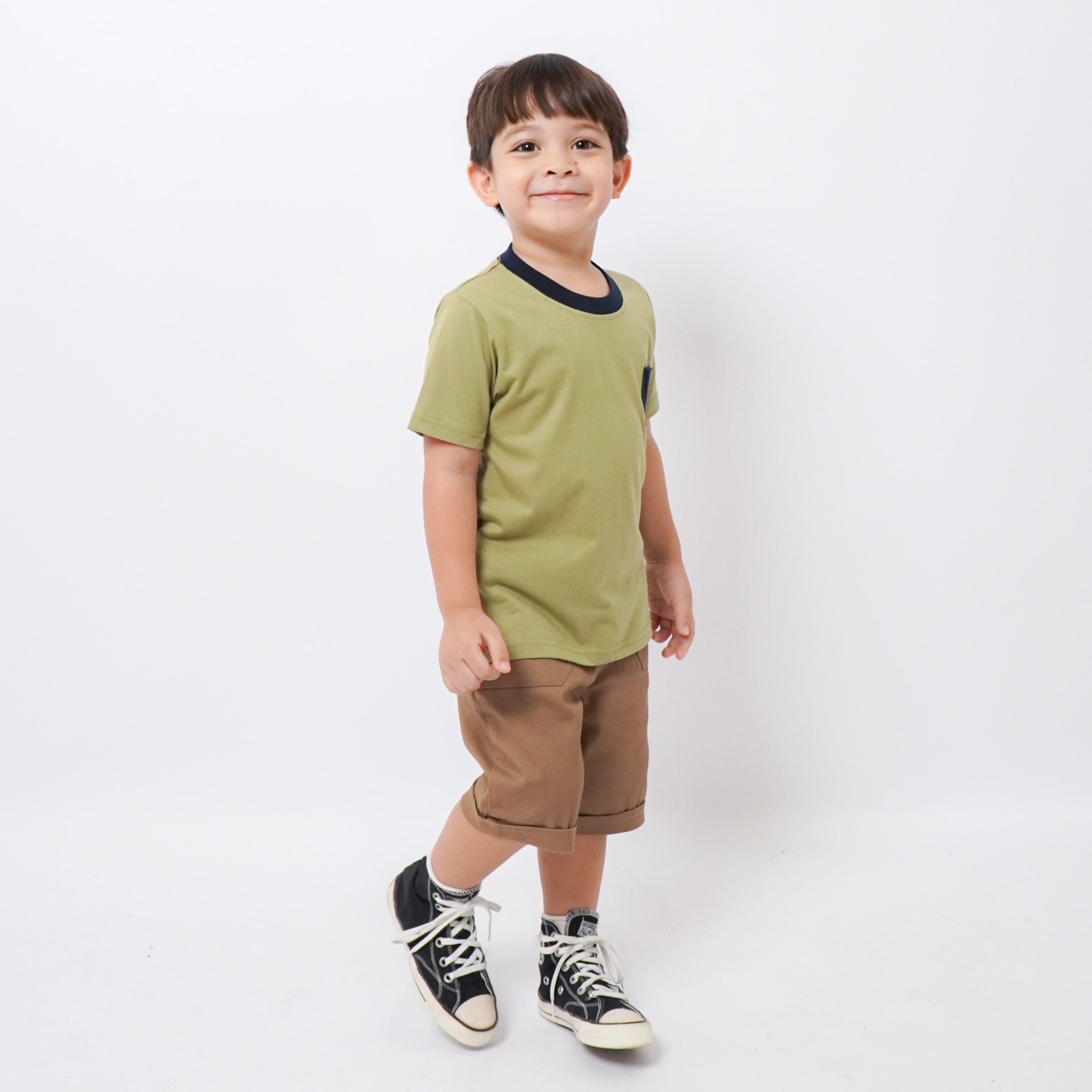 Atasan Kaos Austin Pocket Tee Anak