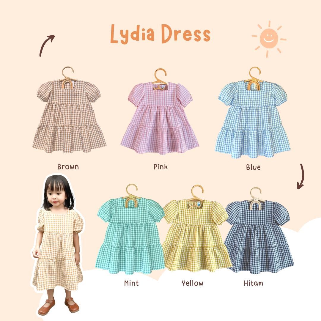 Dress Kotak Anak Perempuan