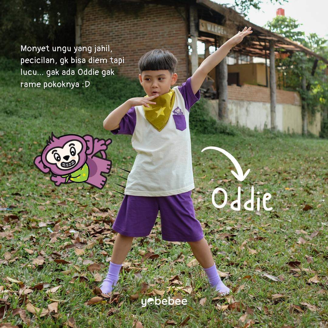 Setelan Pendek Playmates Daily Set Anak