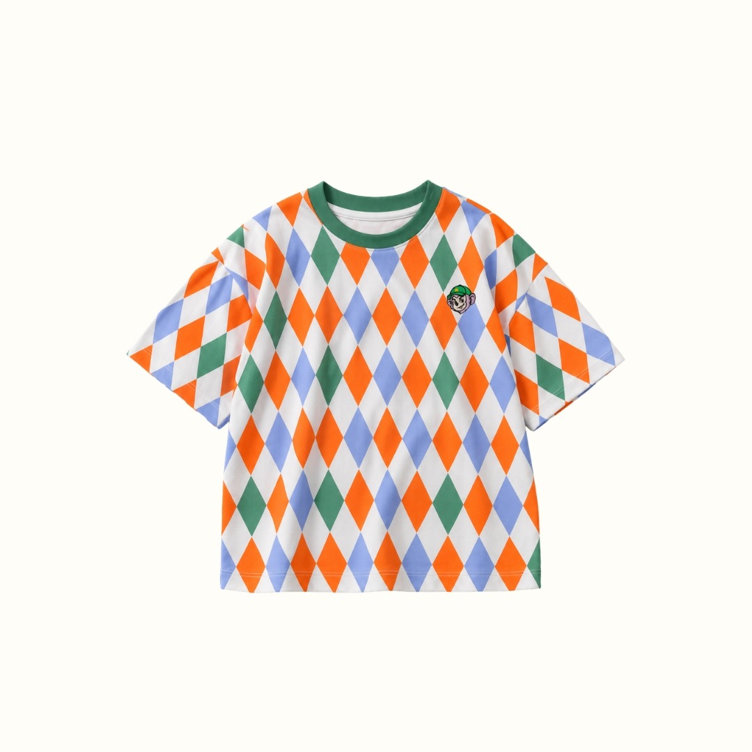Atasan Theo Oversize Printed Tee Anak