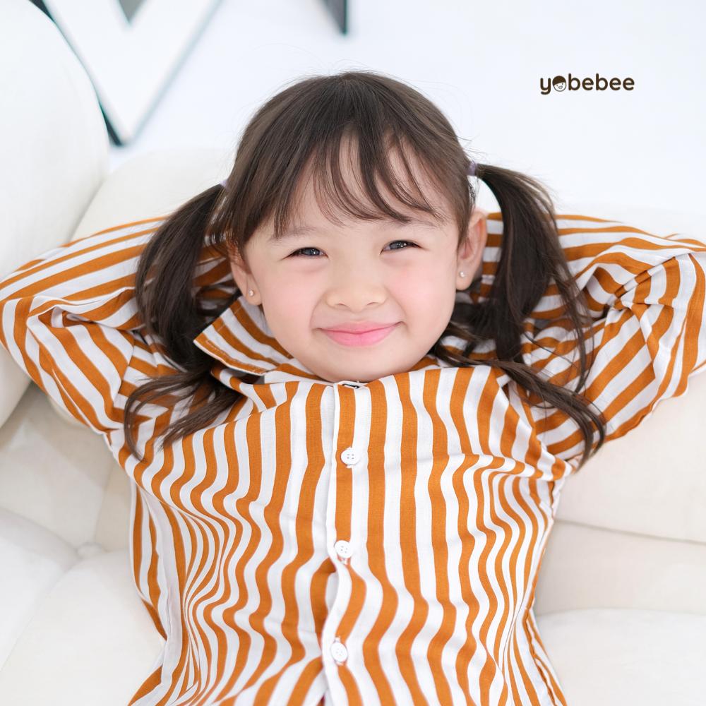 Piyama Noe Long Stripe Pajamas Anak