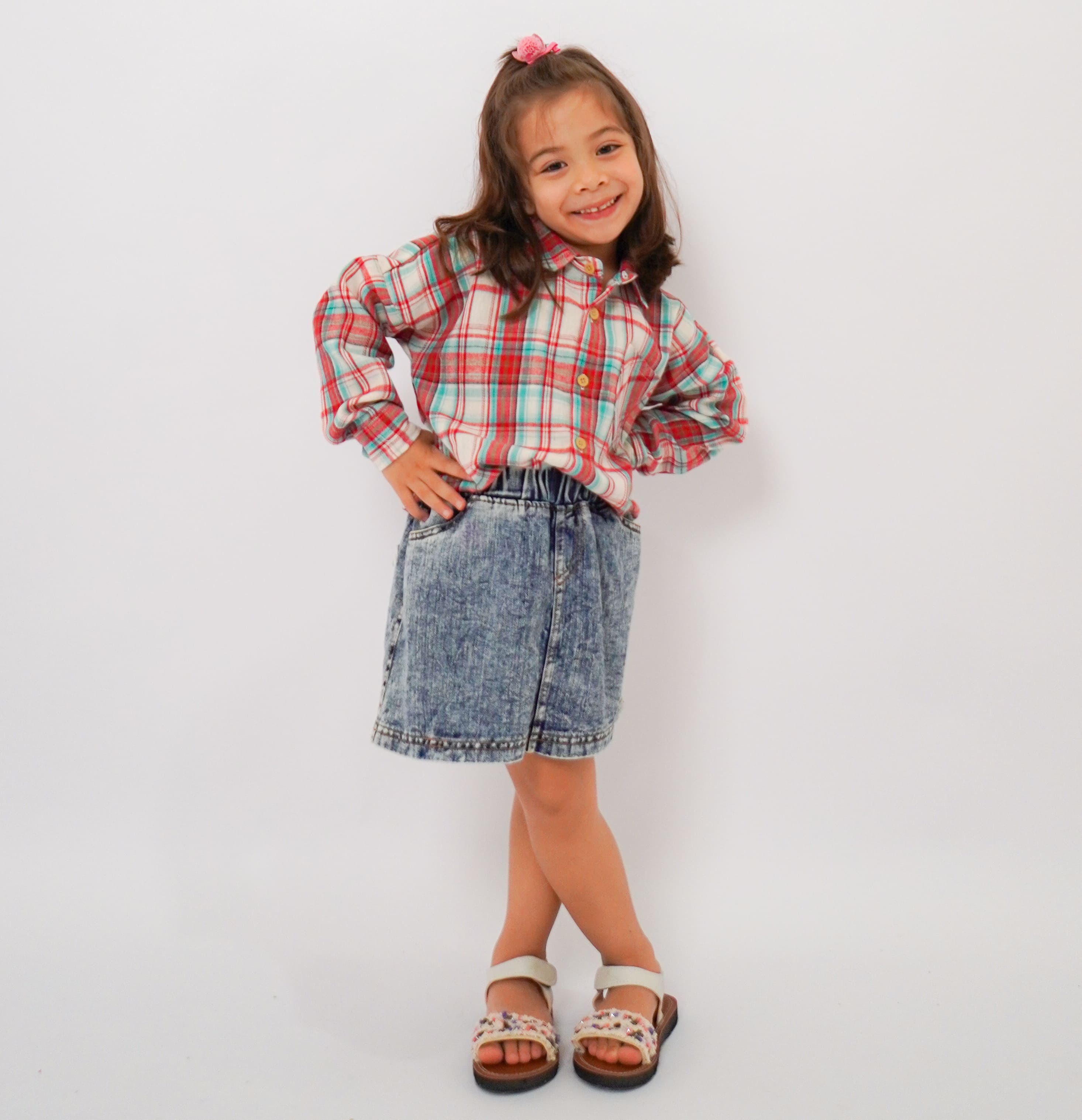 Kemeja Flanel Anak Unisex