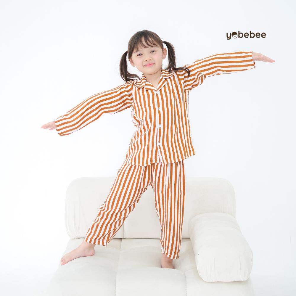 Piyama Noe Long Stripe Pajamas Anak
