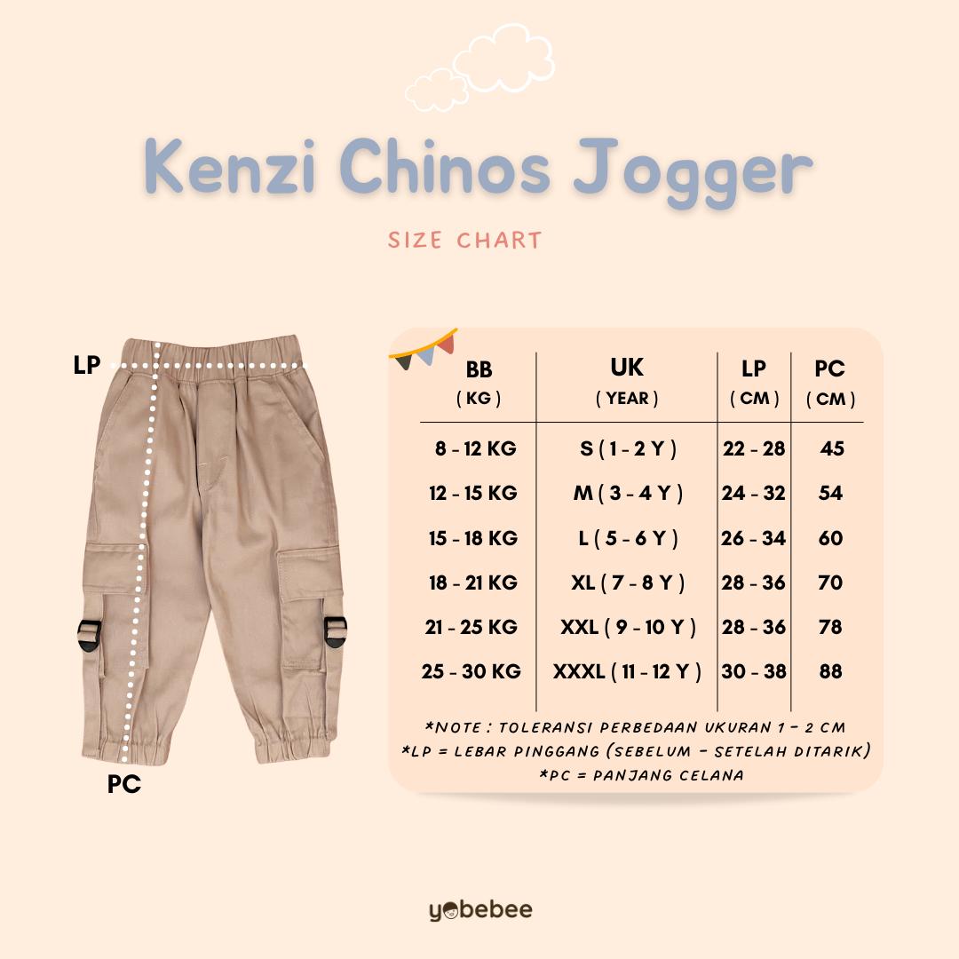 Celana Kenzi Chinos Jogger Anak