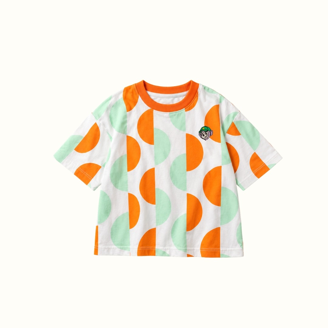 Atasan Theo Oversize Printed Tee Anak