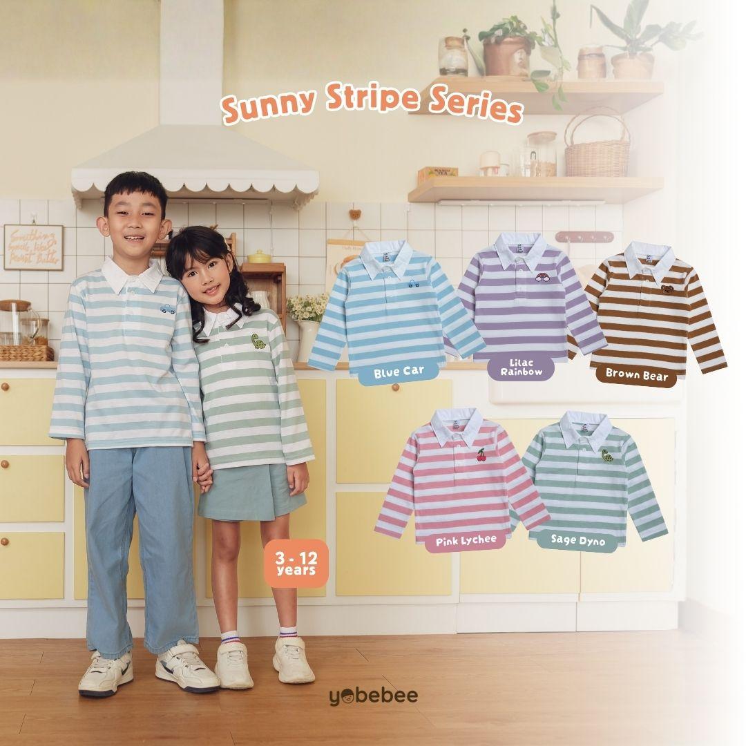 Atasan Sunny Stripe Series Tee Anak