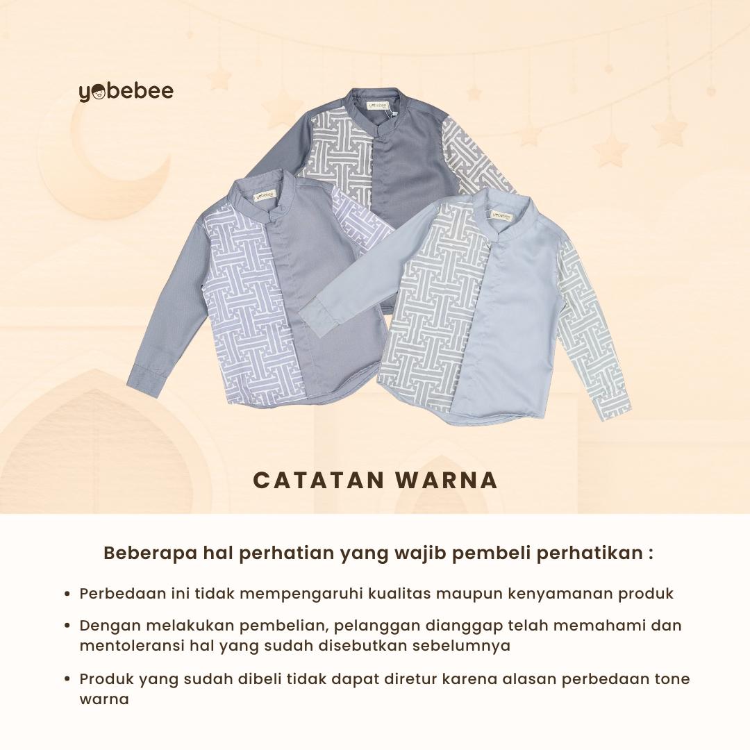 Kemeja Batik Shirt Anak Lengan Panjang