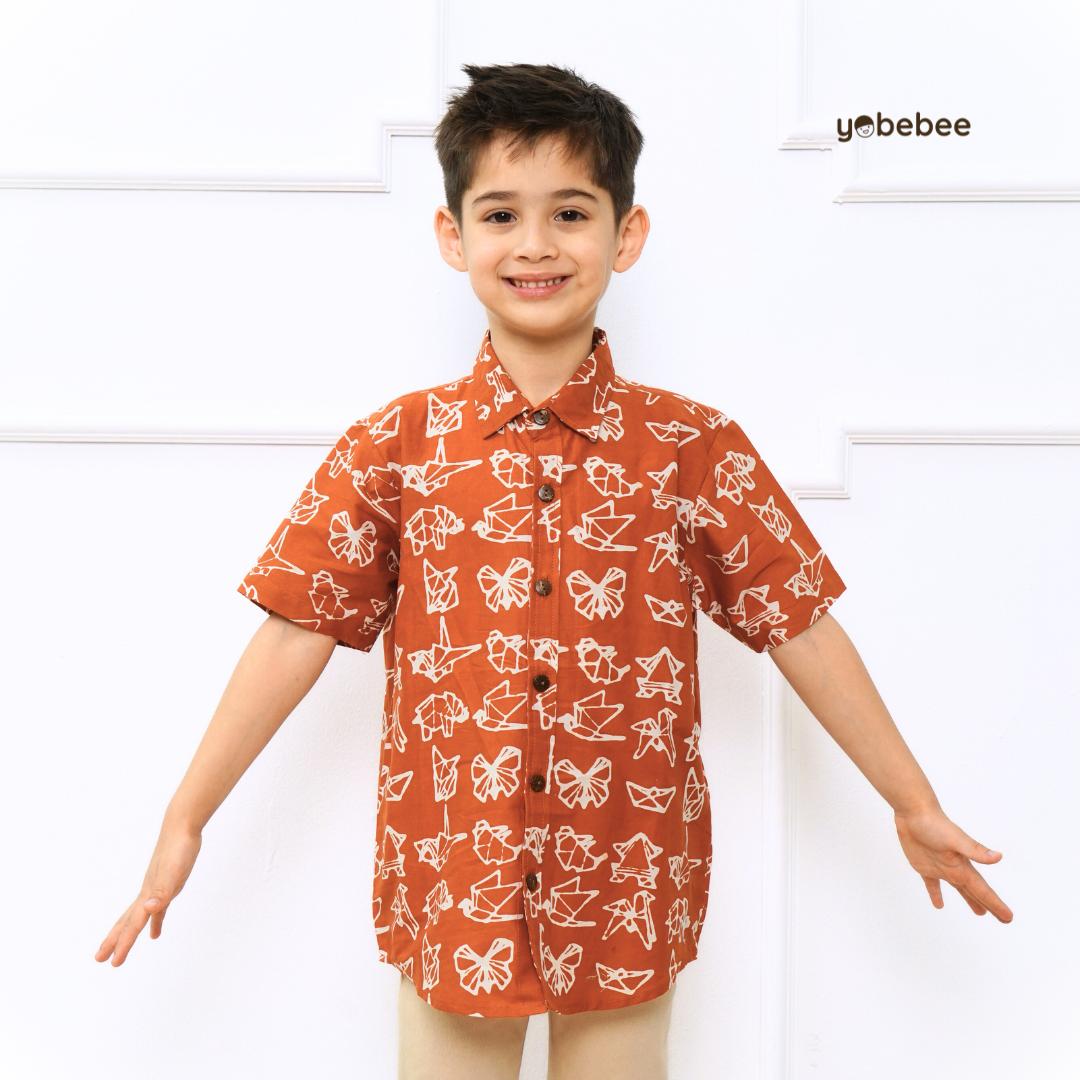 Kemeja Sangkara Batik Shirt Anak
