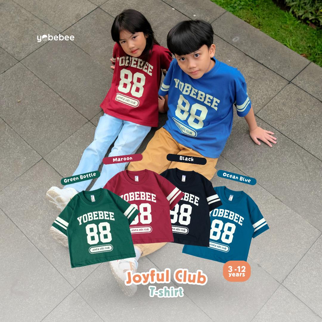 Atasan Joyful Club Oversize Tee Anak