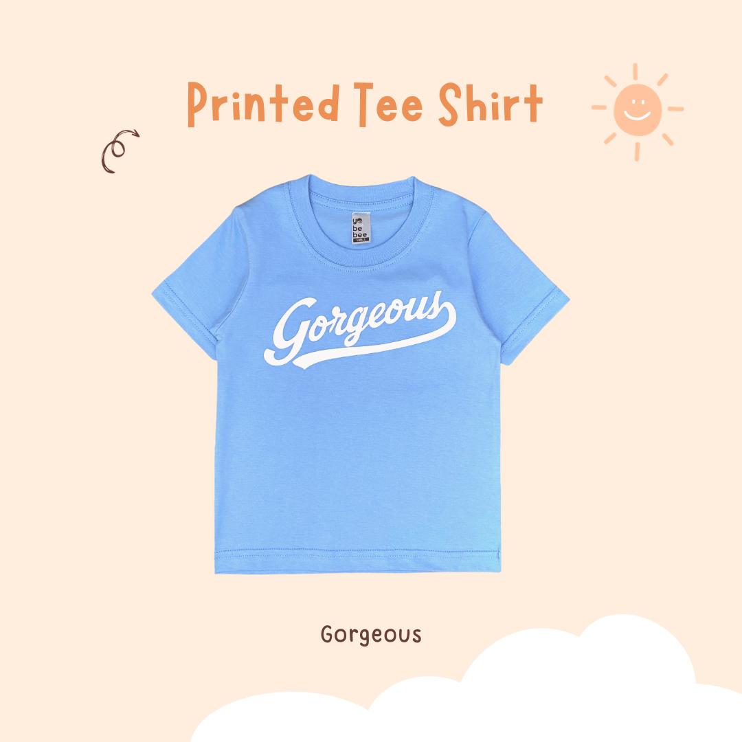 Atasan Kaos Printed Tee Anak